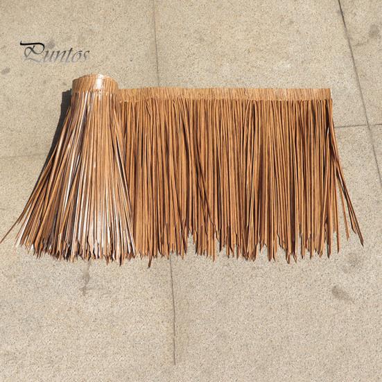 Umělá došková střešní taška Realistická odolná proti povětrnostním vlivům ohnivzdorná dekorace Umělá falešná došková střecha