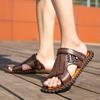 New Cow Open-toed Sandals Two Wear Breathable Casual Beach Shoes Rubber Soles