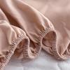 Multi-specification Rhombus Grid Bed Sheet Skin Friendly Brushed Cotton Clip Waterproof Bedsheet Sweat Absorbing and Breathable Mattress Cover