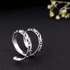 Unique Silver Arthritis Ring – Handmade Adjustable Splint Thumb Band, Pain Relief Jewelry Gift