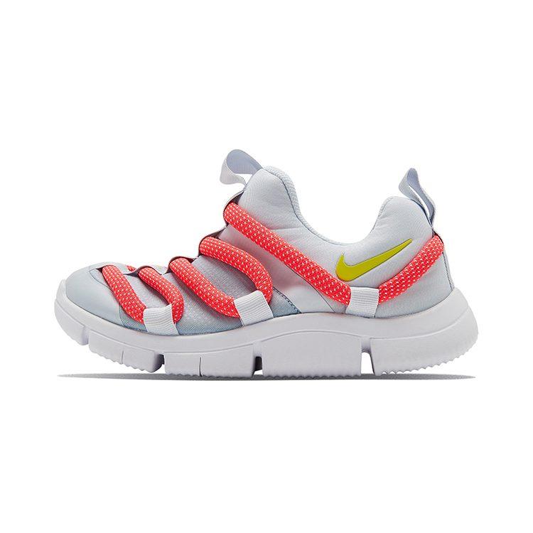 Nike Novice Abrasion Resistant Low Top Sports Casual Shoes Gray Red Children Aged 3 7 Years Old AQ9661-009