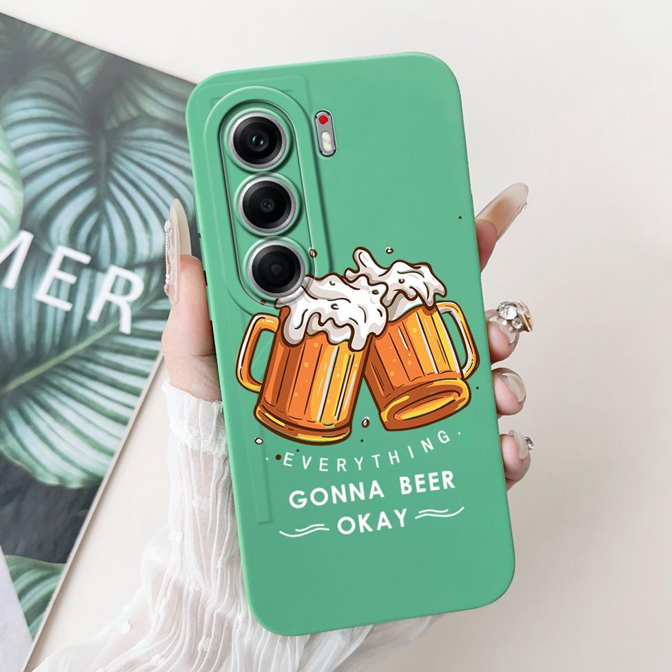 For Tecno Camon 40 Pro 5G Case CM7 Cute Cat Panda Fashion Flowers Love Back Cover For Camon 40 Pro 5G Tecno Phone Case Silicone