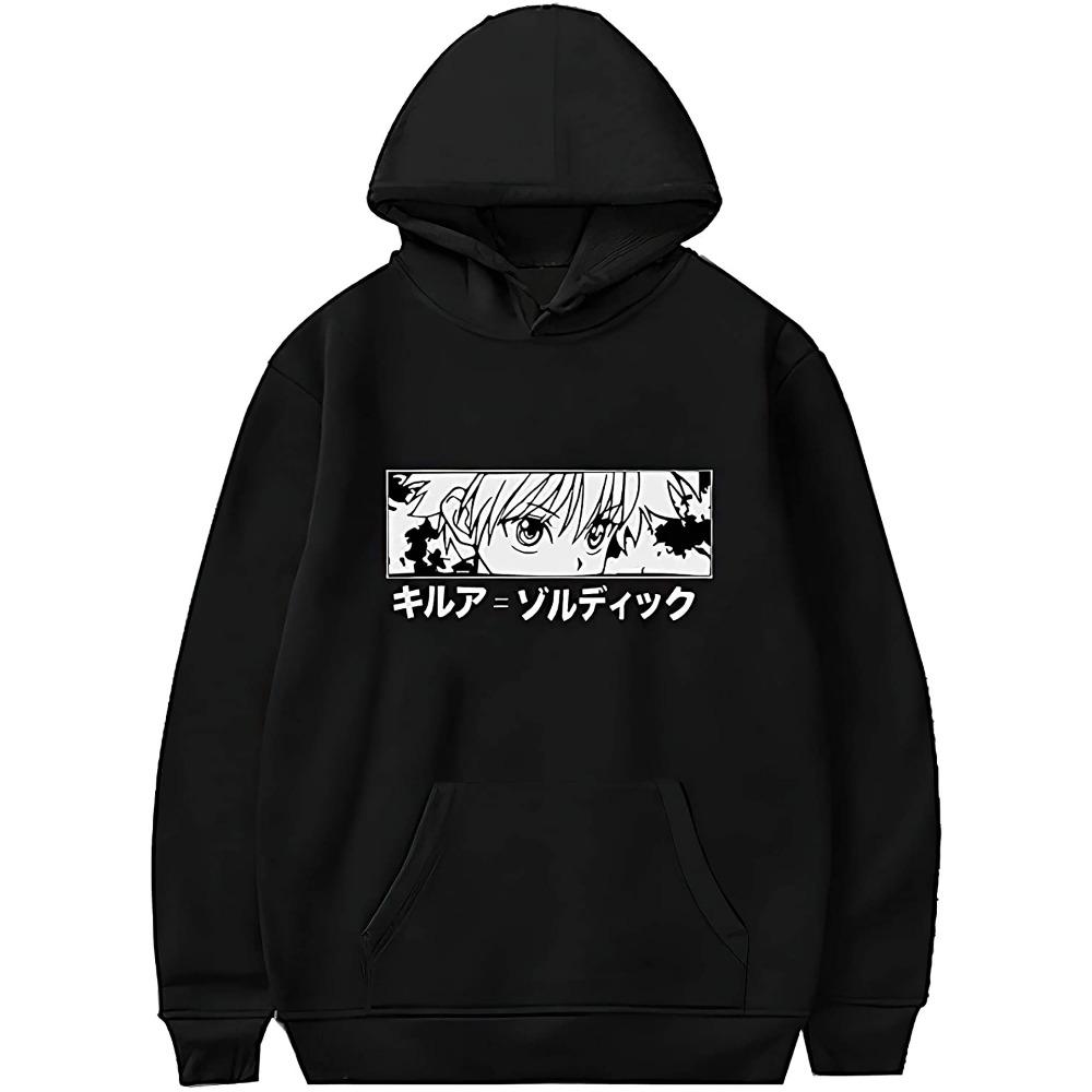 New Day Manga Printed Hooded Sweater