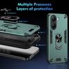 For POCO X7 Pro 5G Case Magnetic Holder Ring Shockproof Armor Phone Cover For Xiaomi Mi Poco X7 Pro X7Pro Camera Protect Funda