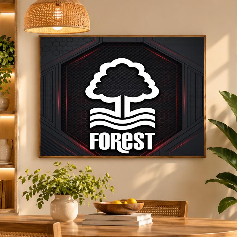 5D Diamond Painting Nottingham Forest DIY Full Drill Diamond Art Kit Home Decoration