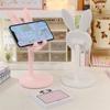 1PC Cute Rabbit Mobile Phone Stand Desktop Can Be Lifted And Adjusted Desktop Lazy Person Selfie Watch Drama Support Bracket