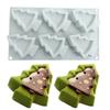 Bakeware Christmas Tree Cake Mold 3D Mousse Mold Soap Chocolate Mould  Christmas Decoration