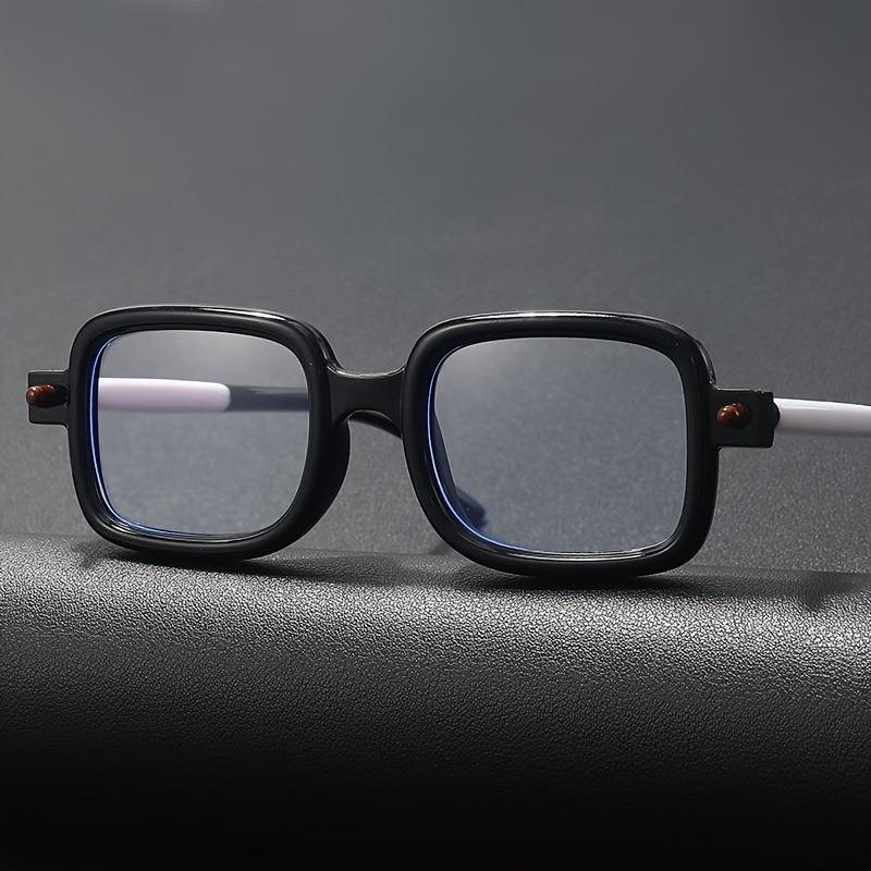 2 Pairs of Retro Round and Square Frame Reading Glasses -+1.0 To+4.0 Magnification Suitable for Both Men and Women Lightweight
