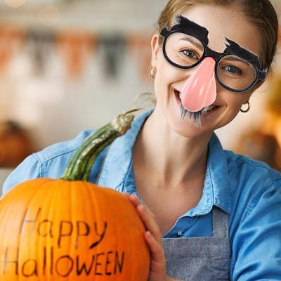 Funny Moustache Glasses Gifts Party Decoration False Mustache Party Glasses Disguise Accessory Funny Glasses Party Decoration