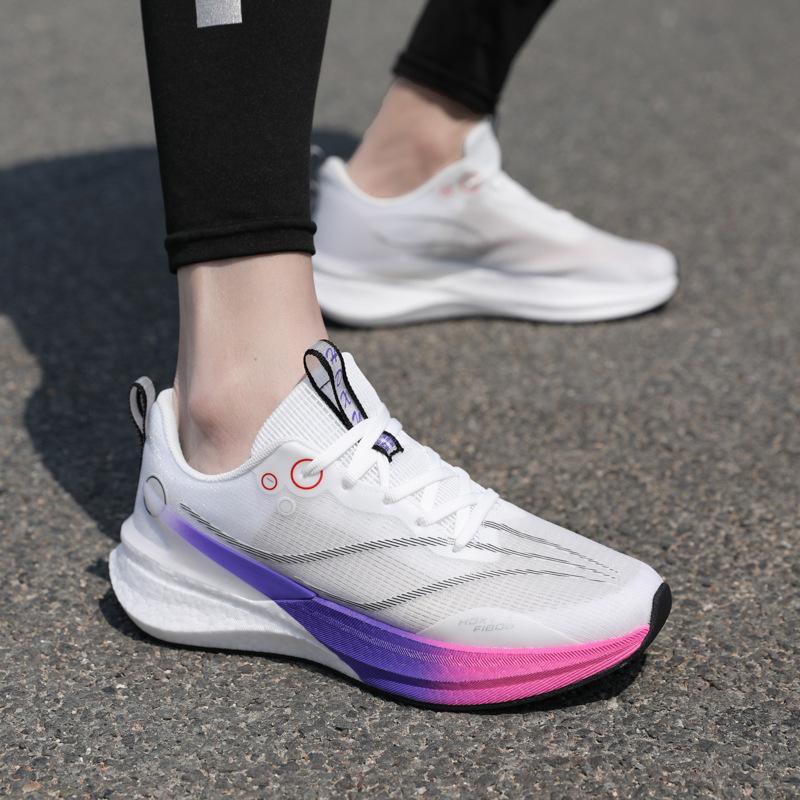 Running shoes High school entrance examination body side anti-skid professional lightweight wear-resistant racing training breathable shock absorption
