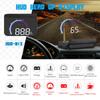 Car HUD OBD Gauge Display Windshield Projector Temperature Display Car Electronics Overspeed Warning System Accessories 2024