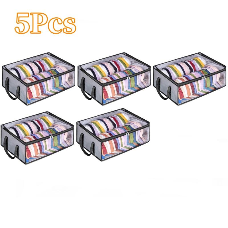 Large Capacity Hat Organizer Cap Holder Black Non Woven Hats Clothes Foldable Storage Hanging Bags Storage Boxes Hangers