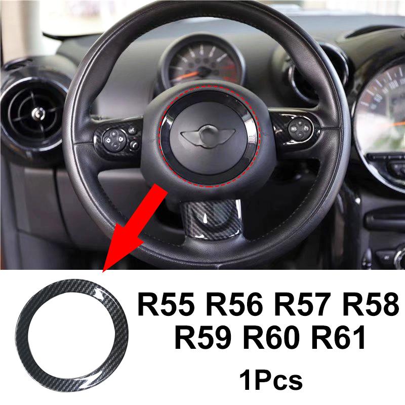 For MINI Cooper S JCW R60 R61 Countryman Accessories Car Steering Wheel Dashboard Door Modification Interior Protection Stickers