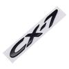 Car ABS Rear Trunk Words Letters Logo Badge Emblem Decals Sticker for Car Body Decoration Accessories