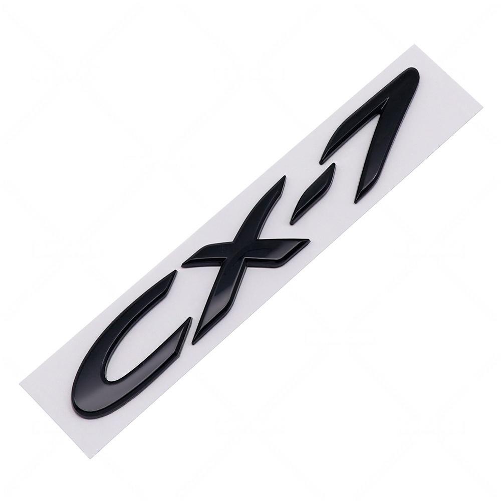 Car ABS Rear Trunk Words Letters Logo Badge Emblem Decals Sticker for Car Body Decoration Accessories