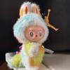High Quality Vinyl Process Plush Toy 17cm, Tie Dye Plush Toy Christmas Gift for Children