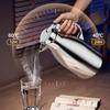 Large Capacity Stainless Steel Thermos Pot - Long-Lasting Hot Water and Boiling Bottle for Home or Restaurant Use.