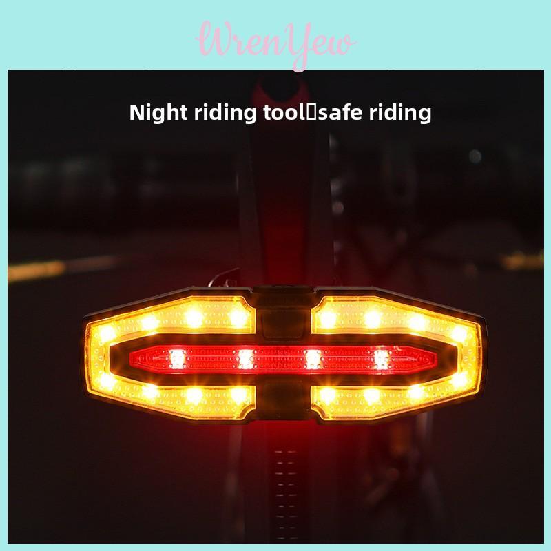 Clignotant de vélo Feu arrière Étanche LED Lumière de sécurité Pour le cyclisme nocturne