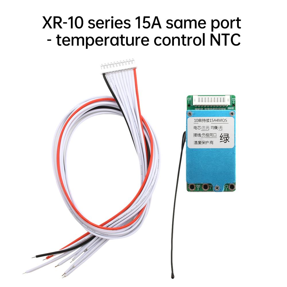 BMS 10S 36V 15A Li-Ionen-Zelle 18650 Akkuschutz BMS PCB-Platine mit Balancefunktion 36V für Ebike Escooter