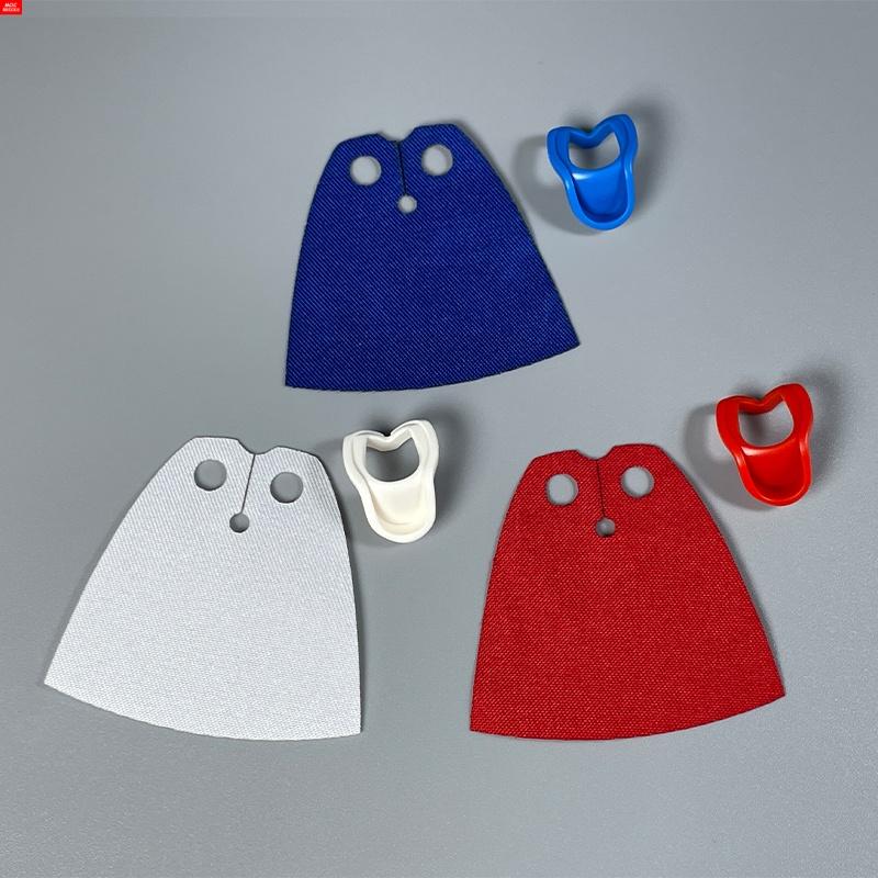 Peças MOC Cabeça Capuz Capacete Abaixado Figura 4cm Corpo Acessório de Roupa 30381 15428 blocos de construção brinquedos presentes para crianças