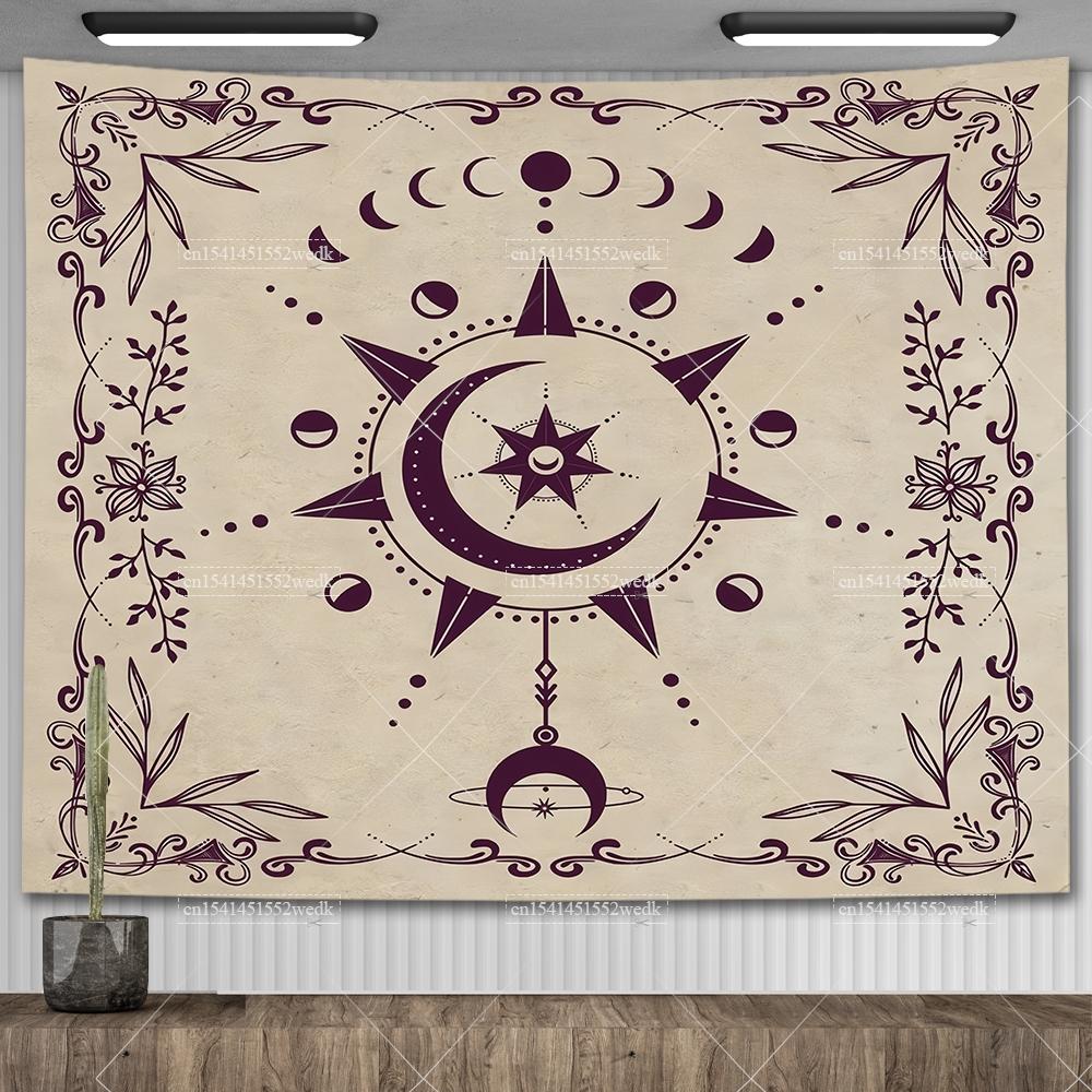 Snake Altar Cloth Wall Tapestry Astrology Tablecloth Divination Tapestries Aesthetic Room Decoration Tarot Astrology Tapestrys