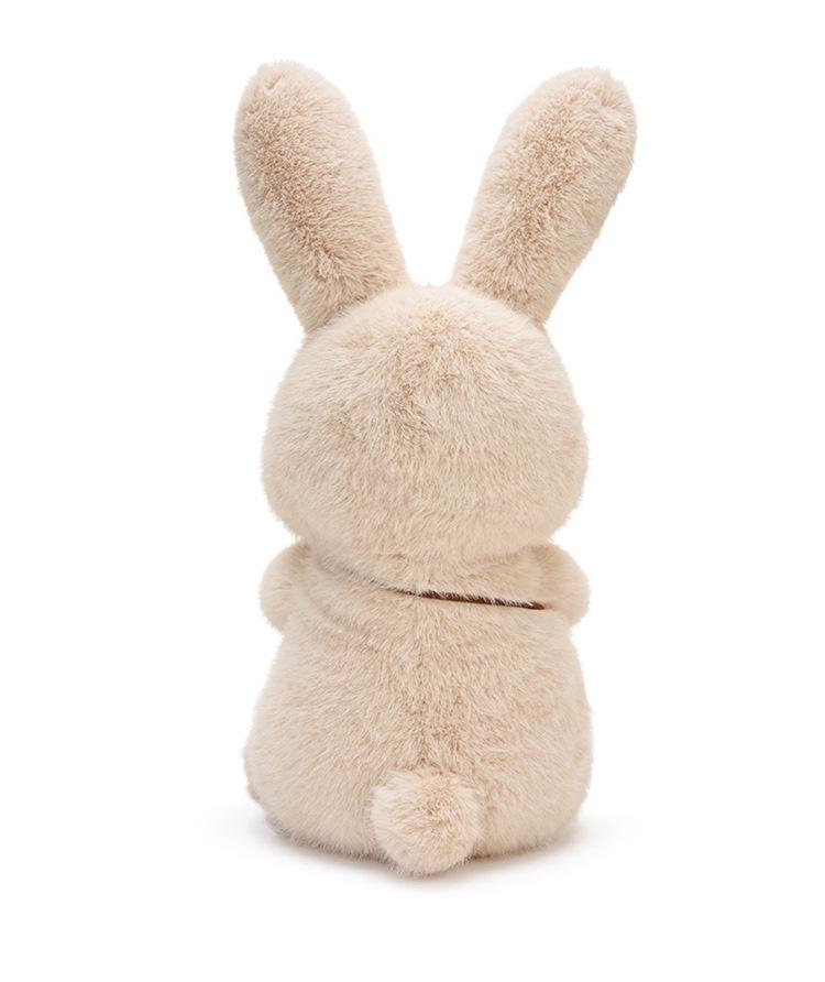 Hugs Baby Genuine Plush White Rabbit Holding Carrot - Creative Gift Toy