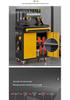 Compact Mobile Tool Cart: Multifunctional Storage Cabinet & Trolley for Workshop