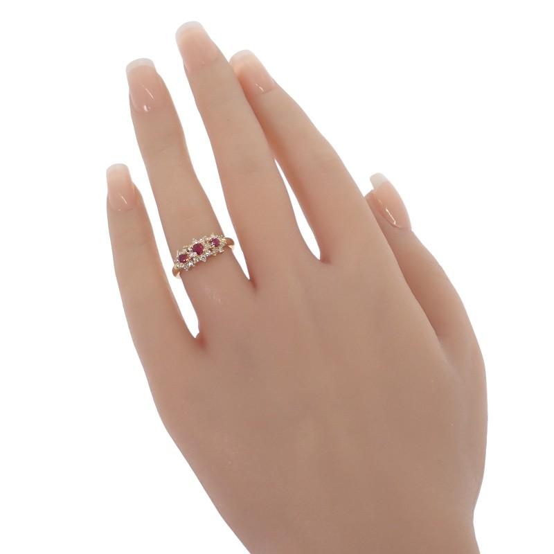 TASAKI  #11(JP Size) ring K18 yellow gold/Ruby Women