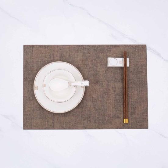 Non-Slip Placemat Heat Resistant Dining Table Mat for Plates Bowls Cups Teapots Reusable Washable Coaster for Kitchen Outdoor Use
