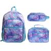 Kids School Backpack Set With Insulated Lunch Bag Pencil Case - Oxford Fabric Lightweight Cute Design Grades 1-2