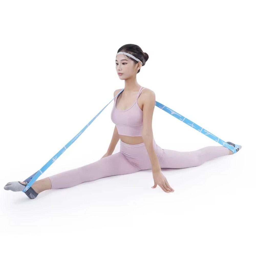 Stretch Strap Yoga Strap Elastic Band Nylon Fitness Exercise Pull Strap Posture Correction