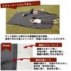 iBeamed Pentagonal Ground Pentagon Camping Footprint 270cm Sheet, Tarp, (Black, Sides)