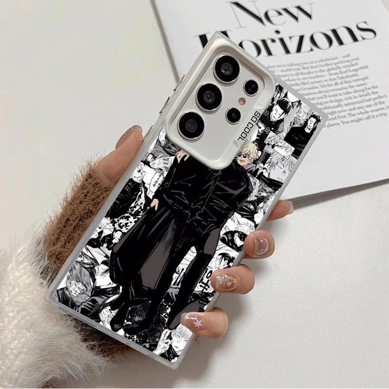 

Anime Geto Suguru JUJUSU Soft Phone Case for Samsung Galaxy S24 S25 FE S26 Edge S23 Ultra S22 Plus S21 + Shockproof Cover Back S Samsung S22