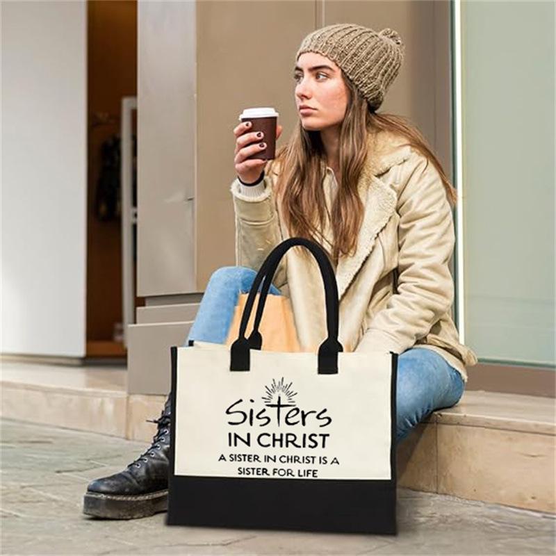 Eco-Friendly Large Canvas Travel Tote for Women