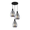Lampa Wisząca Zulo PND-27812-3A-BK-SG Italux