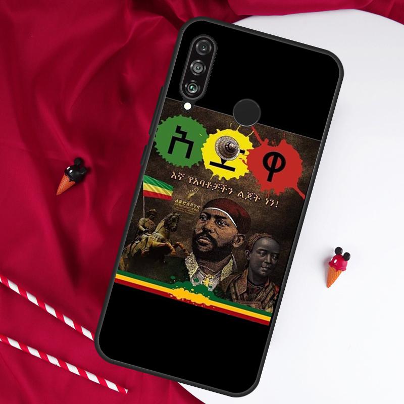 Emperor Menelik Ii Of Ethiopia Adwa For Huawei Nova 12s 11i 12i 10 9 SE 5T Y91 Y90 Y60 Y70 Y72 Y61 P20 P40 P30 Lite P60 Pro Case