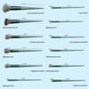 13Pcs Soft Hair Makeup Brushes Set 5 Colors Eyeshadow Foundation Blush Powder Blending Make Up Beauty Tools Women
