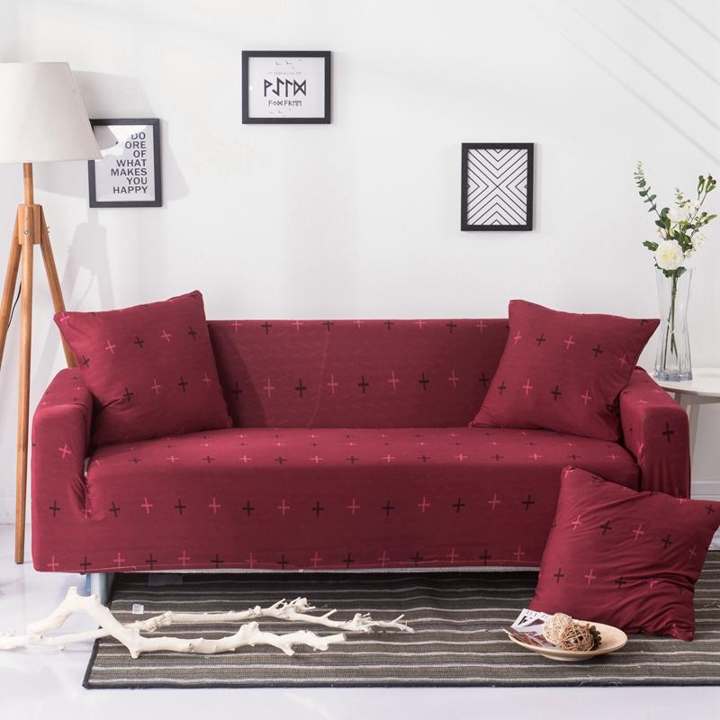 Elastic Sofa Cover Spandex Slipcovers Sofa Cover for Living Room Universal All-inclusive Sectional Couch Cover 1/2/3/4 seater