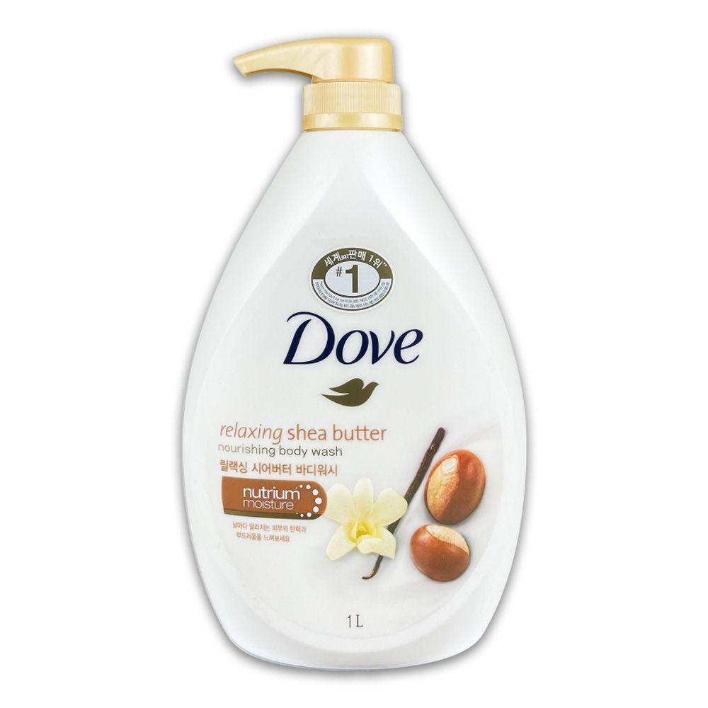 Dove NENXFXYV Relaxing Shea Butter Body Wash Body Cleanser 1000ml -O