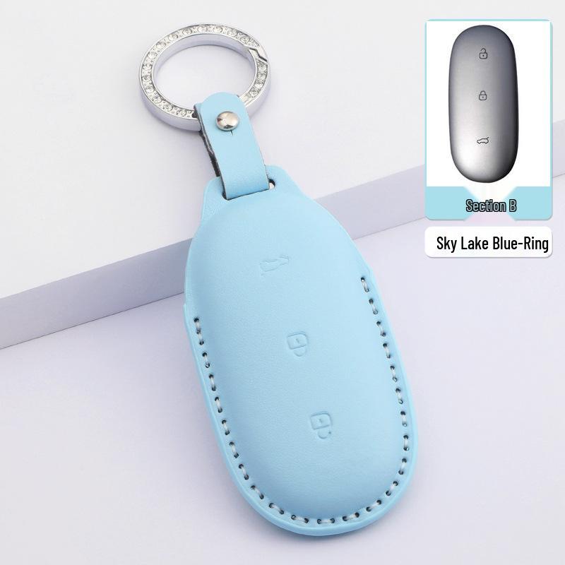 High-End Shell Buckle Key Case for Ideal L6/L7/L8/L9 Mega Car - Unisex
