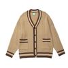 Men's Retro V-Neck Knitted Cardigan Sweater - Autumn 2022 Collection, Versatile Loose Long Sleeve Top