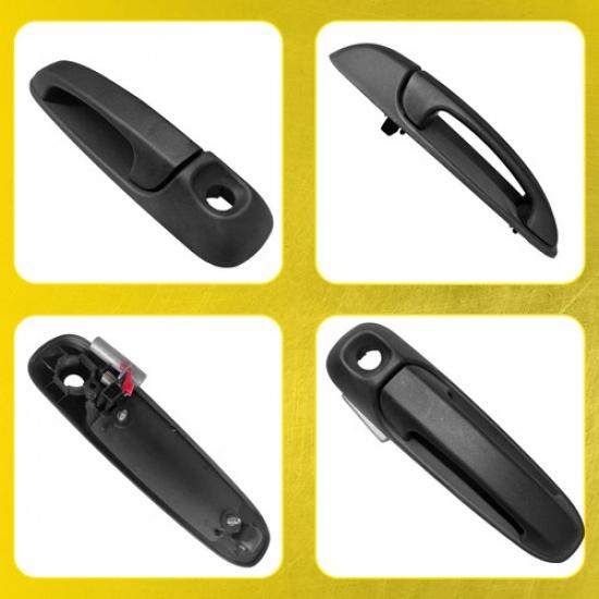4X Handles Door Exterior For Set Dodge Dakota Front 2005-2011 Rear Left Right