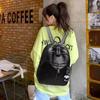 Trendy Korean-Style Women's Soft Leather Backpack, Large Capacity, Solid Color, Ideal for Students