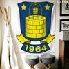 Brøndby IF POSTER Wall Hanging Printed Fabric Blanket Decorative Tapestries for Bedroom Living Room Home Decor