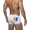 Herren Europäische & Amerikanische Regenbogen Tasche Boxer Badehose - Stylische Strandurlaubs-Shorts