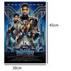 Elegant 2 Poster Framed Sci-fi Hero Wall Art For Living Room Bedroom Decor