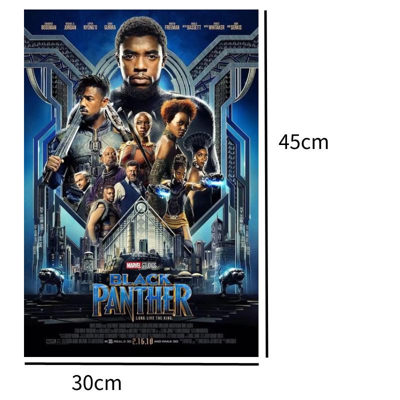 

Elegant 2 Poster Framed Sci-fi Hero Wall Art For Living Room Bedroom Decor