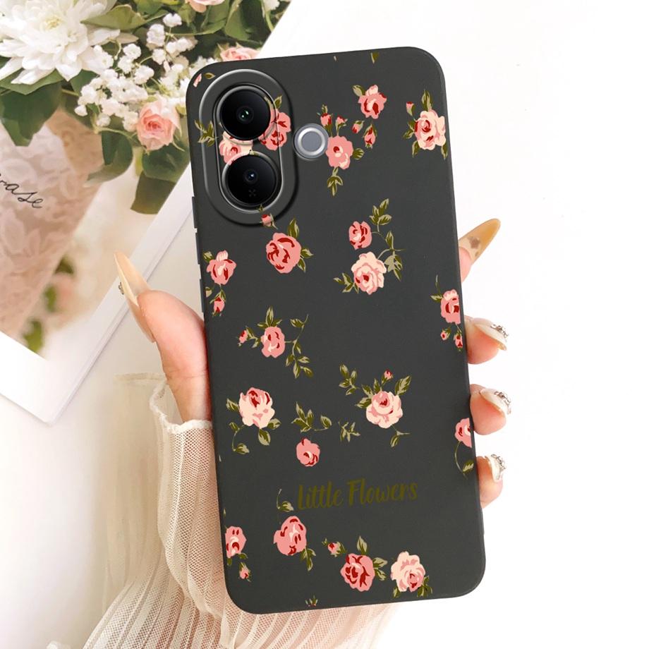 Floral Daisy Sunflower Fundas For Vivo V60 Lite V60 5G Phone Case Vivo V2530 V2511 Cover Liquid Silicone Soft Shockproof Bumper