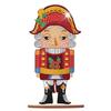 Diamond Painting Christmas Ornament Wooden Desktop Nutcracker Table Top Diamond Painting Decor for Home Office Desktop Decor