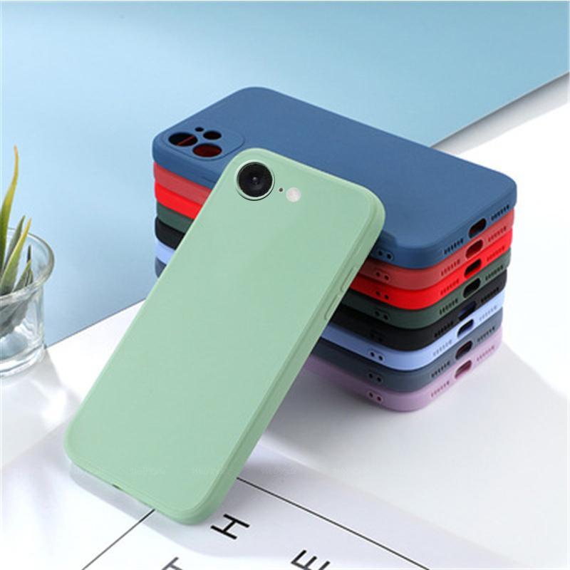 For Cover iPhone 16e Case For Apple iPhone 16e Capas New Liquid Silicone Bumper TPU Soft Cover For iPhone 16e iPhone16e Fundas
